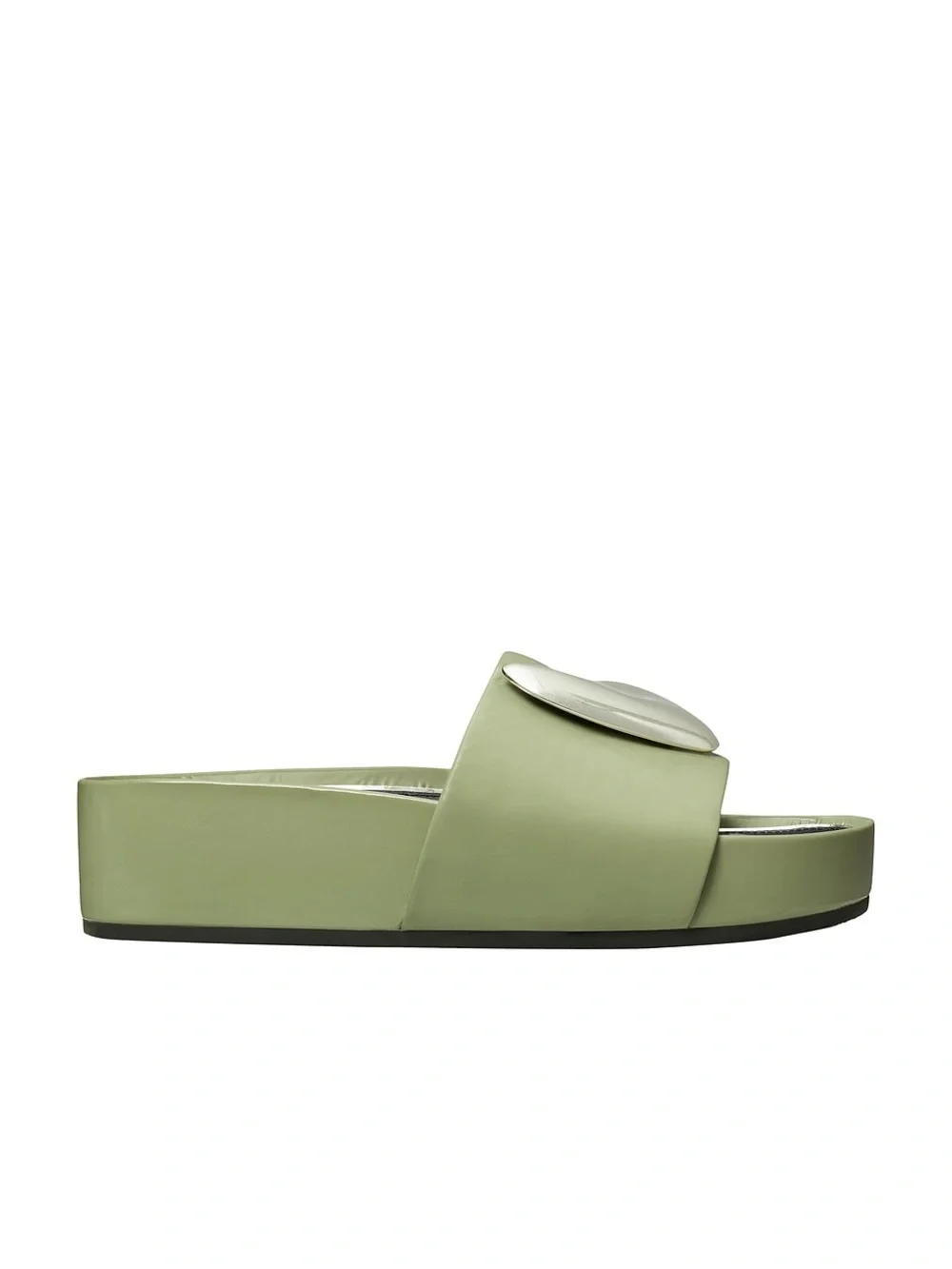 NWOB TORY BURCH PATOS PLATFORM SLIDE SANDALS Sz 10